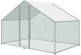 Wiesenfield Voljeras, gardas, narvas vištoms ir viščiukams, 309x200x205cm