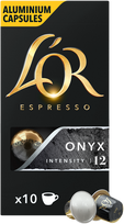 Philips Lorsenseo L'OR kapsulės - Espresso Onyx - Kavos kapsulės - 10 vnt.