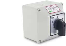 ELS Elektrotechnika Krumplinis jungiklis L-0-P 16A 3P korpuse IP65 / LW16 L-0-P 3P OB