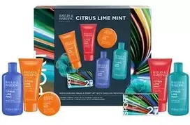 Baylis & Harding Men Invigorating Wash & Prep Set (Citrus, Lime & Mint) – dovanų rinkinys kūno priežiūrai (7 vnt.)