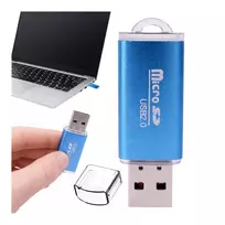 USB2.0 į Micro SD adapteris - MicroSD TF atminties kortelių skaitytuvas - spalvų derinimas