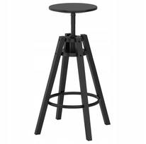 IKEA DALFRED baro kėdė, 63-74 cm, juoda