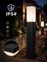 Pastatomas sodo šviestuvas stulpas Berge LED 60cm E27 dekoratyvinis aukštos kokybės