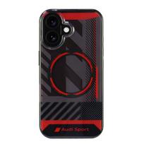 Audi IML Sport MagSafe dėklas telefonui iPhone 16 6.1", juodas