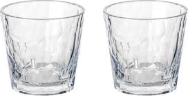 Koziol Plastikinės stiklinės Club No. 22 Tritan 250 ml, skaidrios, 2 vnt.