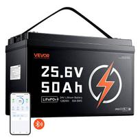 24V 50Ah LiFePO4 ličio baterija su Bluetooth