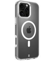 Skaidrus (Sidabrinės spalvos) dėklas Apple iPhone 16 Pro Max telefonui "Tactical MagForce 2.0 Cover"