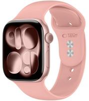 Rožinė apyrankė Apple Watch 8 / 9 / 10 / 11 / 12 / SE / Ultra (44 / 45 / 46 / 49 mm) "Tech-Protect Silicone"