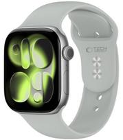 Pilka apyrankė Apple Watch 8 / 9 / 10 / 11 / 12 / SE (40 / 41 / 42 mm) laikrodžiui "Tech-Protect Silicone"