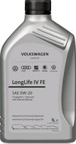 VW Variklinė alyva 0W20 VW GROUP LONGLIFE IV FE 1L