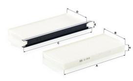 MANN-FILTER Salono filtras CU 2418-2