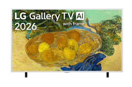 Televizorius LG Gallery TV AI 4K su rėmeliu (Art LX7), 65LX7B6LA, išmanusis 2026, 65"
