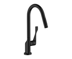 Virtuvinis maišytuvas HANSGROHE AXOR Citterio 250, 39835670, juoda matinė