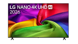 Televizorius LG NANO 4K UHD AI, NU80 85NU800B3LA, išmanusis 2026, 85"