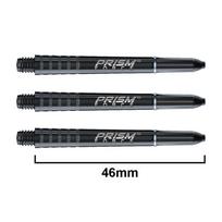 Smiginio strėlyčių koteliai Winmau Prism Force, juodi, vidutinio ilgio (Medium)