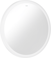 Veidrodis su apvaliomis LED lemputėmis 700/30, skirtas sieniniam jungikliui Hansgrohe Xarita Lite S, 54966700