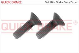 QUICK BRAKE Stabdžių disko tvirtinimo varžtai 11622K