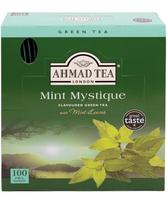 Ahmad žalioji arbata „Mint Mystique“, 100 arbatos pakelių folijos vokeliuose