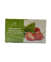 Arbata Austėja melisų/braškių 20x1.3 g