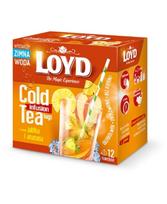 Arbata LOYD Cold Infusion, obuolių ir ananasų skonio, 12 x 2,5 g