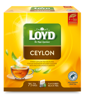 Aromatizuota juodoji arbata LOYD Ceylon, 75 x 2g
