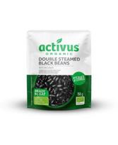Ekologiškos juodosios pupelės be skysčio ACTIVUS, plast. maišelyje, 150g LT-EKO-001