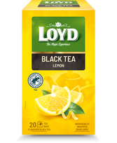 Juodoji arbata LOYD, su citrinų aromatu, 20x1.7g