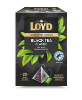 Juodosios arbatos gėrimas LOYD HORECA black, piramidės, 20 x 2g