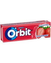 Kramtomoji guma ORBIT Strawberry Stickpack, 14 g