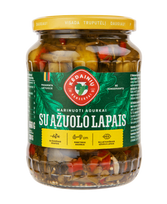 Marinuoti agurkai KĖDAINIŲ, su ąžuolo lapais, 660 g / 330 g