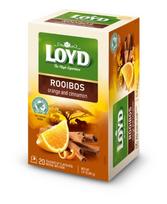 Raudonoji arbata LOYD, apelsinų ir cinamono skonio, 20 x 2g