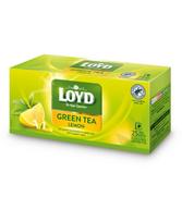 Žalioji arbata LOYD, citrinų skonio, 25 x 1,5 g