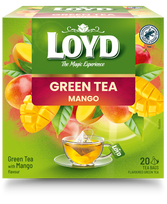 Žalioji arbata LOYD, su mangais, 20 x 2g