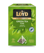 Žaliosios arbatos gėrimas LOYD HORECA pure, piramidės 20 x 1,7g