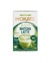Žaliosios arbatos gėrimas MOKATE Matcha latte, 6 x 14g