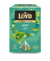Žolelių arbatos gėrimas LOYD HORECA mėtų skonio piramidė, 20 x 2g