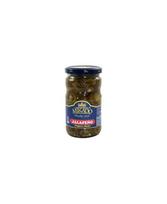 Konservuotas jalapenas MIKADO, griežinėliais, 370 g / 190 g