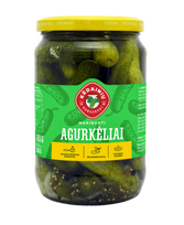 Marinuoti agurkėliai KĖDAINIŲ, 0,72/660/360 g