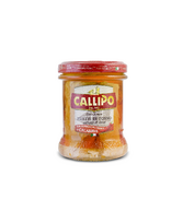 Gelsvauodegio tuno filė, CALLIPO, su aitriosiomis paprikomis, alyvuogių aliejuje 170g