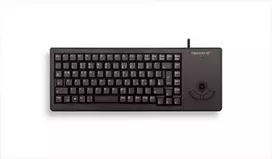 CHERRY TAS G84-5400 Corded EU-Layout schwarz TRACKBALL USB