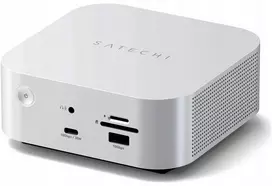 „Satechi Thunderbolt 5 CubeDock“ stotis/replikatorius su SSD lizdu (ST-DT5CES-EU)