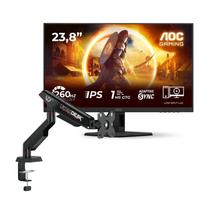 Mėnesio pasiūlymas | AOC Gaming 24G4ZRE 24" 240Hz monitorius + Ultradesk SWORD laikiklis