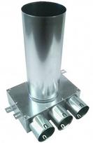 Metalinė dėžutė difuzoriui Prodmax, 3x75/125