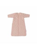 Frotinis miegmaišis su nusegamomis rankovėmis, 110 cm, TOG 2.5-3.5, Jollein (Miffy Jacquard, Wild Rose)