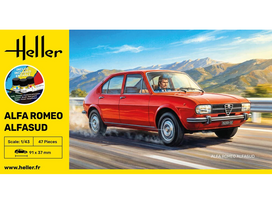 Alfa Romeo Alfasud modelio dovanų rinkinys su dažais Heller 1/43 56182