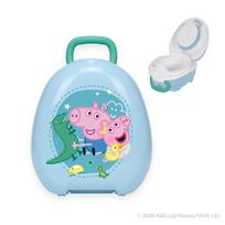 My Carry Potty nešiojamas naktipuodis vaikams George Pig, pastelinis mėlynas