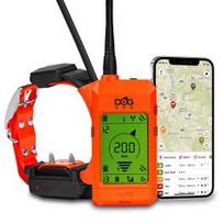DogTrace DOG GPS X30T set orange collar elektrinė apykaklė DGP-S-X30T-OR-22-X2