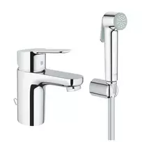 Grohe BauEdge – praustuvo maišytuvas su rankiniu dušu, chromuotas 23757000