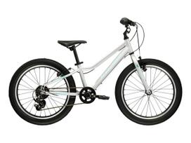 KROSS Lea Mini 1.0 D MY26 / Silver/Turquoise Glossy / mergaitiškas vaikiškas dviratis (20")