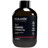 Ecolatier šampūnas ir dušo gelis 2-in-1 Sport, 400 ml